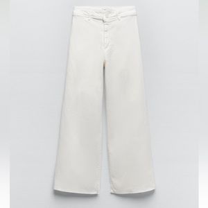 White Marine Straight Leg Zara Pants